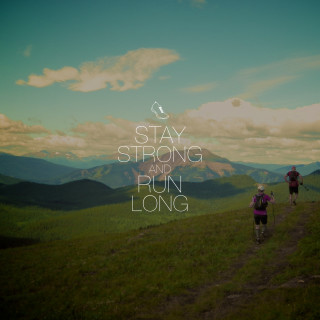 Couple walking hill sky stay - free spring wallpaper for tablet