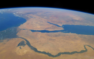 Earth view river water space - aerial view free wallpaper for desktop