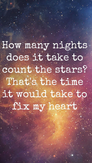 How many nights count stars - cosmo alexander free wallpaper