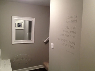 Bathroom mirror white frame quote - ilm free wallpaper