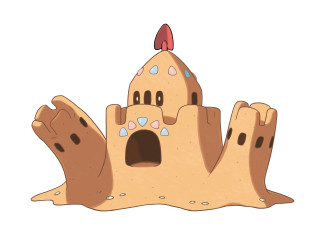 Sand castle red flag roof - a red flag free wallpaper for desktop