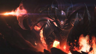 Demonic creature flames bright light - a demonic looking creature free wallpaper for desktop