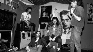 Group people room painting man - bauhaus free wallpaper