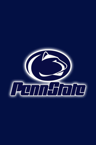 Penn state logo blue background 7 - p free wallpaper for mobile