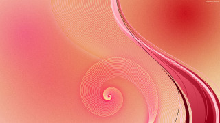 Pink abstract background spiral design - the bottom of the image free wallpaper for desktop