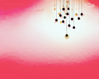 Pink background balls strings white - string free wallpaper