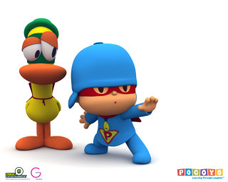 Cartoon character duck blue outfit - a blue outfit free wallpaper for desktop