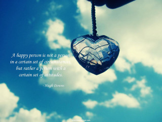 Heart shaped glass quote happy - doug ohlson free wallpaper for desktop