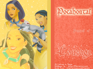 Pocahontas book cover cartoon image - a book cover free wallpaper