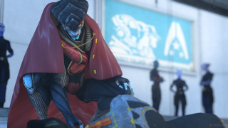 Man cape blackdog citystreet blurry - a red cape free wallpaper