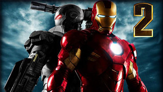 Ironman robot guns cloudy sky - marvel comic free wallpaper for desktop
