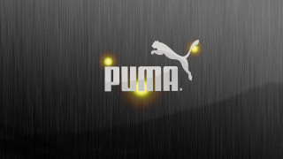 Metal background puma logo yellow - a metal background free wallpaper