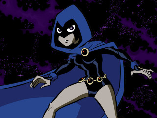 Cartoon blue mask cape purple - a purple background free wallpaper