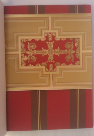 Red gold wall cross stripe - the bottom free wallpaper for mobile