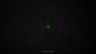 Dark green alien head ripzer - a green alien free wallpaper