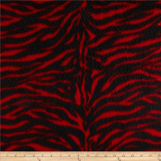 Red black zebra print fabric - detail free wallpaper for tablet