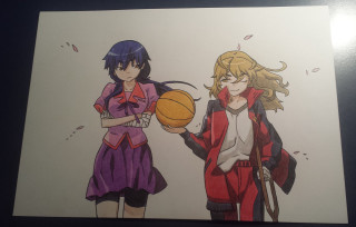 Girls basketballs drawing holding image - one girl holding free wallpaper for desktop