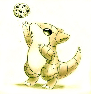 Pokemon cookie background ball air - a charcoal drawing free wallpaper for tablet