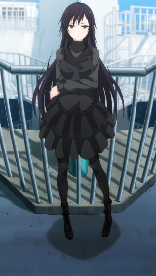 Black dress gothic kyoto animation - kyoto animation free wallpaper for mobile