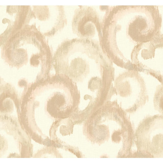 Beige white wallpaper swirl pattern - movement free wallpaper for tablet