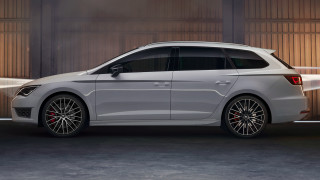 White car garage light red - side window free wallpaper