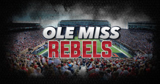 Ole miss rebels football stadium - a large crowd of people free wallpaper for desktop