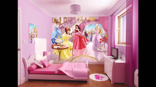 Pink bed princess mural couch - detail free wallpaper for desktop