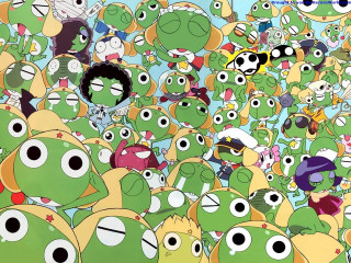 Cartoon characters diverse faces expressive - mosaic free wallpaper for desktop