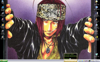 Computer screen person hat pointing - a picture of a person free wallpaper