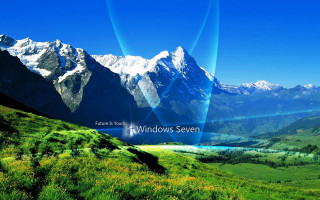 Mountain lake sky blue clouds - a mountain range free wallpaper
