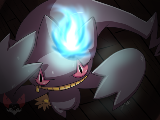 Cartoon character glowing blue eye - glowing free wallpaper for desktop