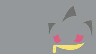 Cartoon character smile yellow ribbon - evil free wallpaper