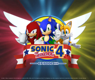 Sonic hedgehog logo two sonics - a sonic free wallpaper