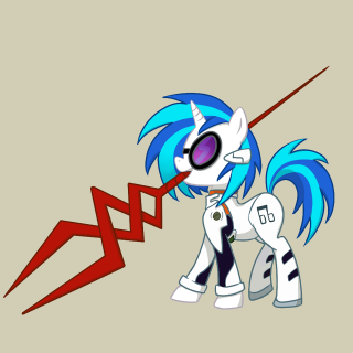 Cartoon character blue hair red - sharp free wallpaper for tablet