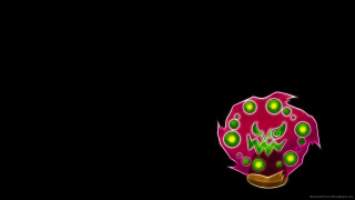 Pink green object dots black - plasma free wallpaper