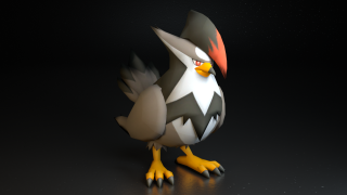 Bird red head yellow beak - yellow beak free wallpaper