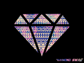 Diamond black background pattern side - diamond free wallpaper for desktop