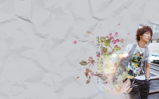 Man standing sidewalk building flowered - emperor huizong of song free wallpaper