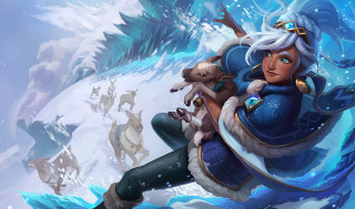 Woman blue outfit holding dog - a blue outfit holding free wallpaper