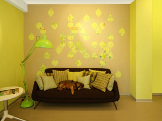 Dog couch wallpaper lamp room - a couch in a room free wallpaper