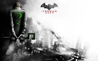 Batman arkham city man suit - his back free wallpaper for desktop
