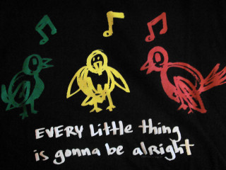 Bird music notes tshirt every - expressive free wallpaper