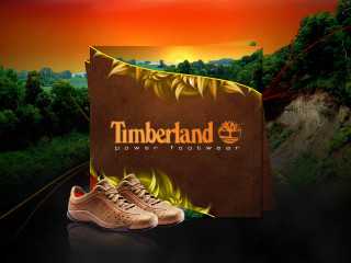 Shoes box road sign timberland - a pair of shoes free wallpaper for desktop