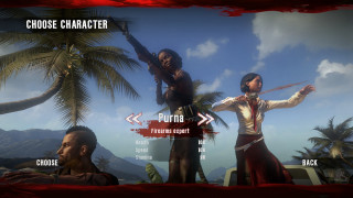 Man woman beach palm sky - ella guru free wallpaper