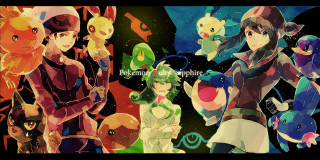 People pokemon background group friends - orphism free wallpaper