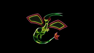 Green red logo black background - ayo free wallpaper