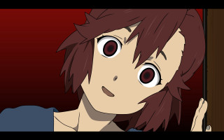 Red hair big eyes sad - their face free wallpaper for desktop