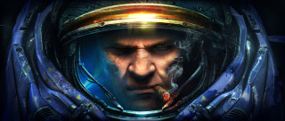 Man space suit smoking cigarette - his helmet free wallpaper