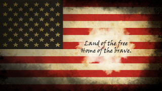 Flag quote land free home - free free wallpaper
