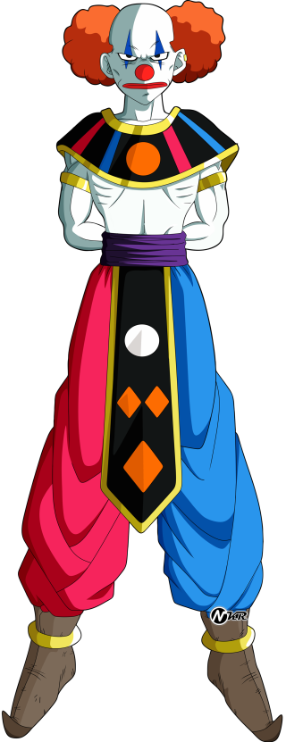 Cartoon clownhat redhair blueoutfit evil - a blue outfit free wallpaper for mobile